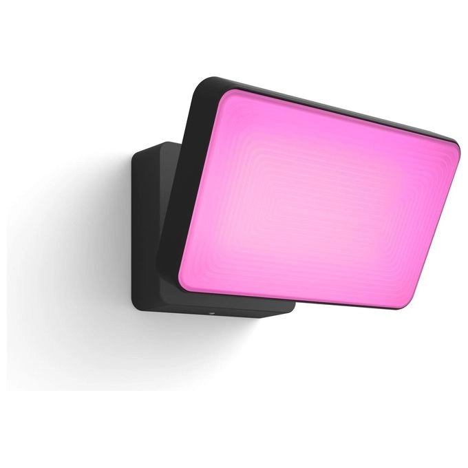 Philips 17435-30-P7 Hue White and Color ambiance Proiettore per esterni Discover LED 2300 lm IP44 regolabile con app e voce colore Nero