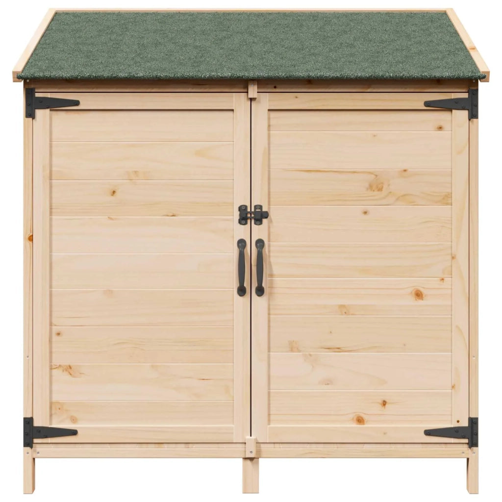 Capanno da Giardino Naturale 106,5 x 56 x 113,5 cm CFW4059976