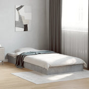 Giroletto-Struttura Letto Grigio Cemento 75x190 cm in Legno Multistrato 276765