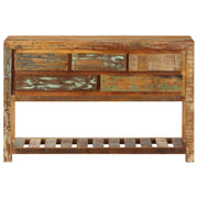 Credenza | Madia | Buffet da pranzo | Armadio da pranzo 120x30x75 cm Legno Massello di Recupero