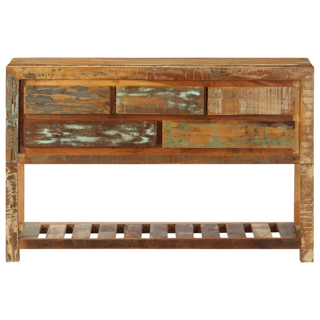 Credenza | Madia | Buffet da pranzo | Armadio da pranzo 120x30x75 cm Legno Massello di Recupero