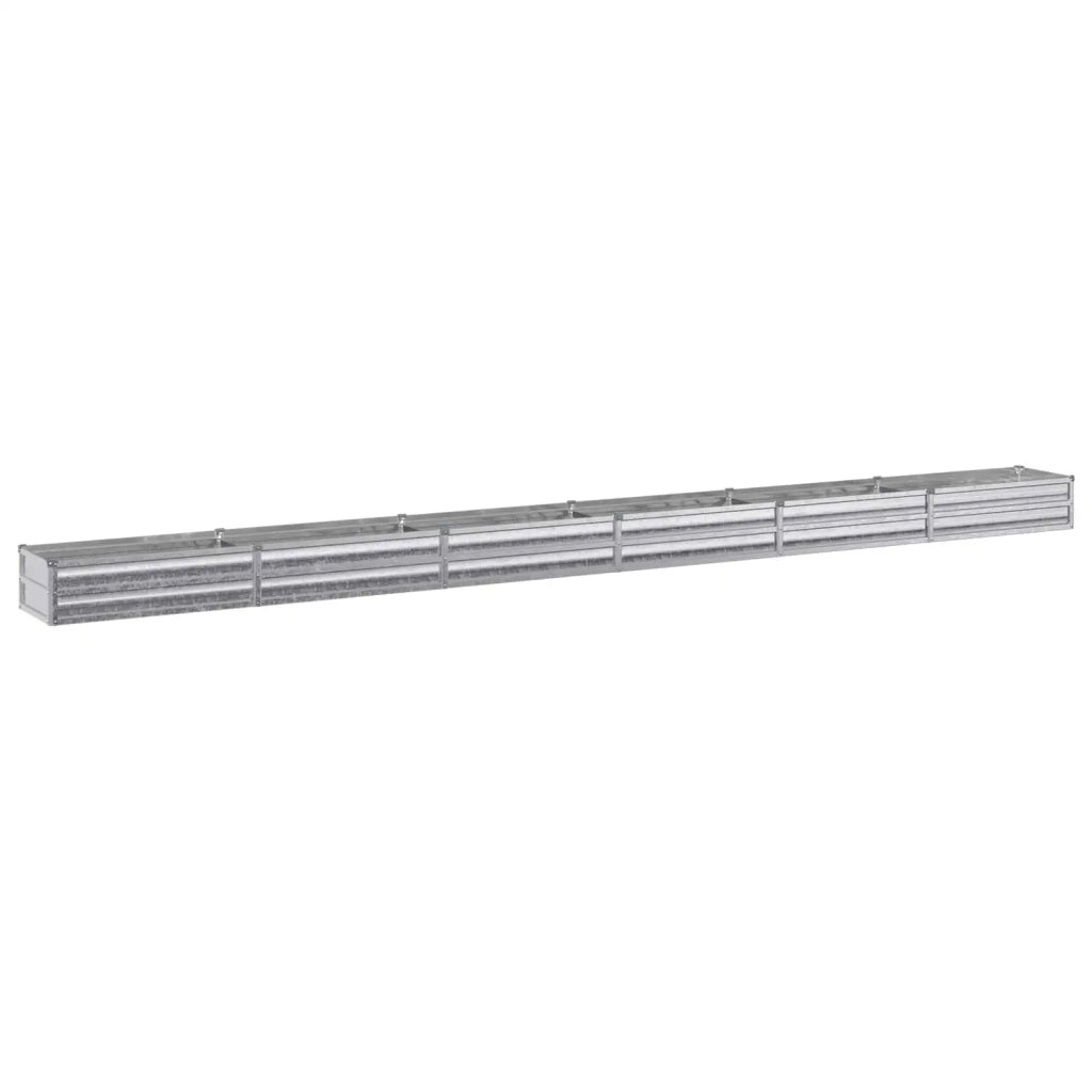 Letto rialzato da giardino Argento 480 x 40 x 24 cm 8006368