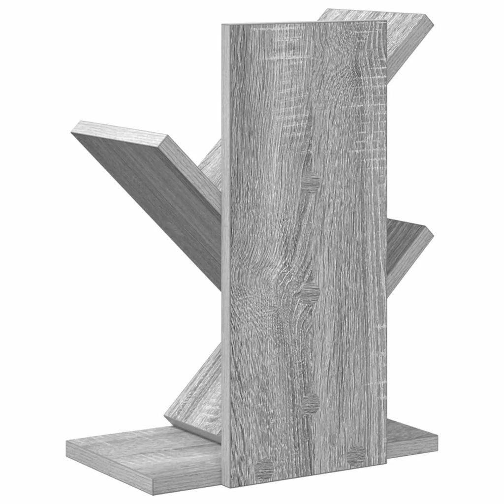 Scaffale per Libri a Forma di Albero 3 Strati 30 x 18 x 40 cm 8012353