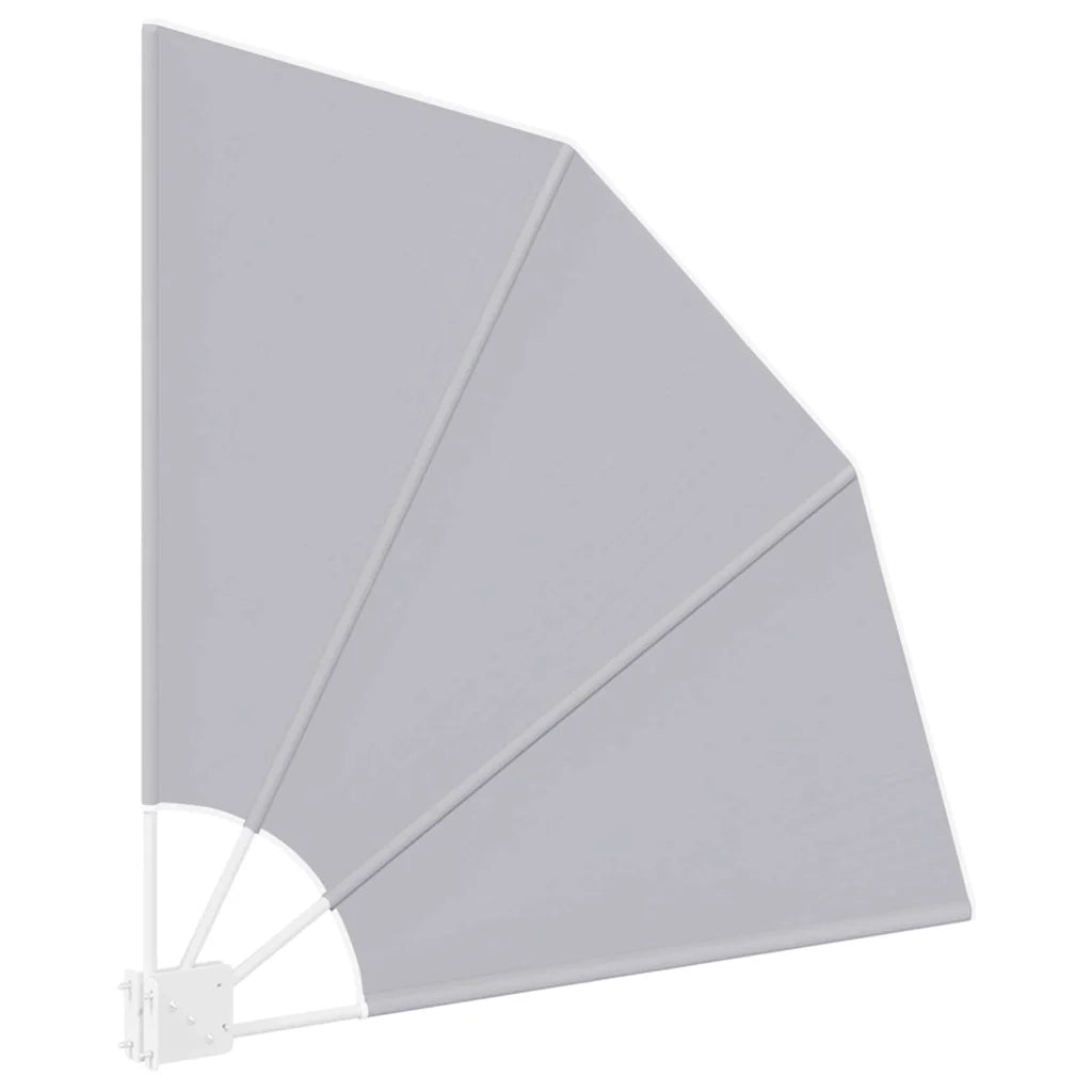 Schermo di Privacy per Balcone-Pannello per privacy 115 x 115 cm Poliestere Grigio