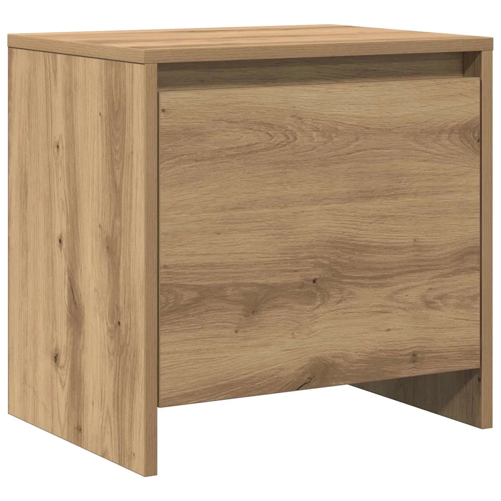 vidaXL Armadio da Notte rovere artigianale 45 x 34 x 44.5 cm