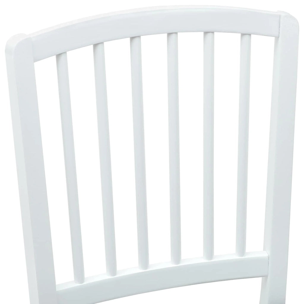 Sedie da pranzo 2 pcs Bianco 50 x 52,5 x 91 cm