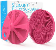Scrubber per corpo in silicone, migliorata spazzola da doccia della terza generazione, schiumante e massaggiante, idoneo per la pelle sensibile, igienico rispetto alla spugna tradizionale, 1 pezzo