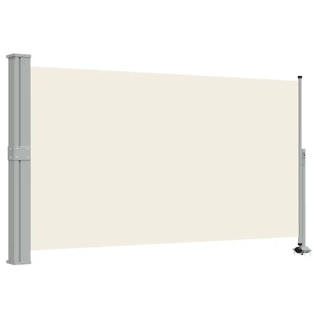 Tenda da Sole Laterale Retrattile-Tenda parasole per balcone 140 x 300 cm Crema 183263