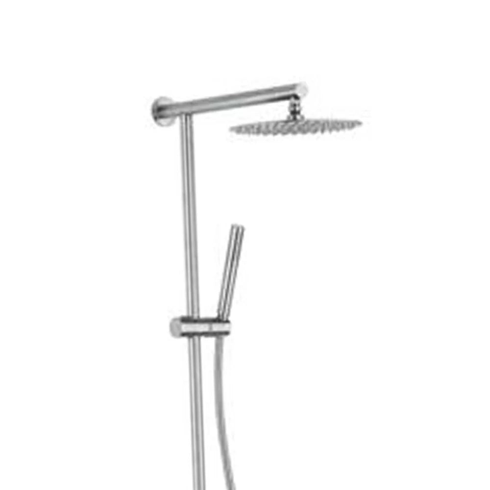 Colonna doccia con miscelatore termostatico in acciaio inox - Serie X Style Inox