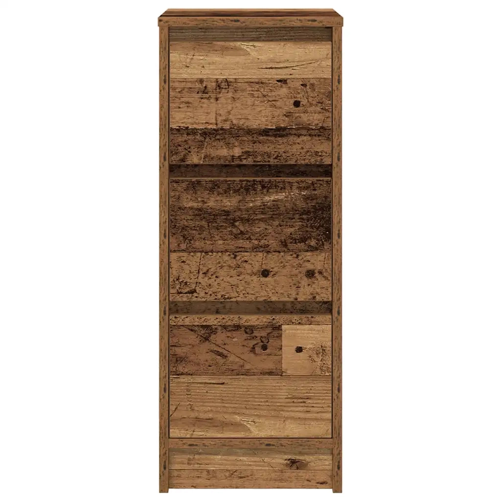 Credenza-Buffet-Armadio da cucina Legno Antico 29,5x34x76 cm in Legno Multistrato 136267