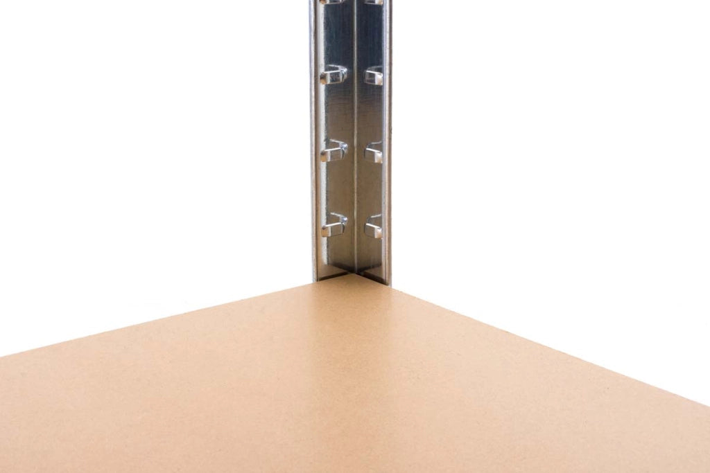 Scaffale senza viti 160x60x180 cm argento