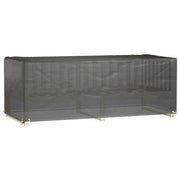 Copertura Mobili Giardino | Telone per mobili da esterni 8 Occhielli 192x82x65 cm Rettangolare