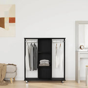 Guardaroba Rovere nero 102 x 38 x 110 cm Legno multistrato 873909