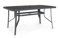 Tavolo Martinez 150x90 cm in Acciaio