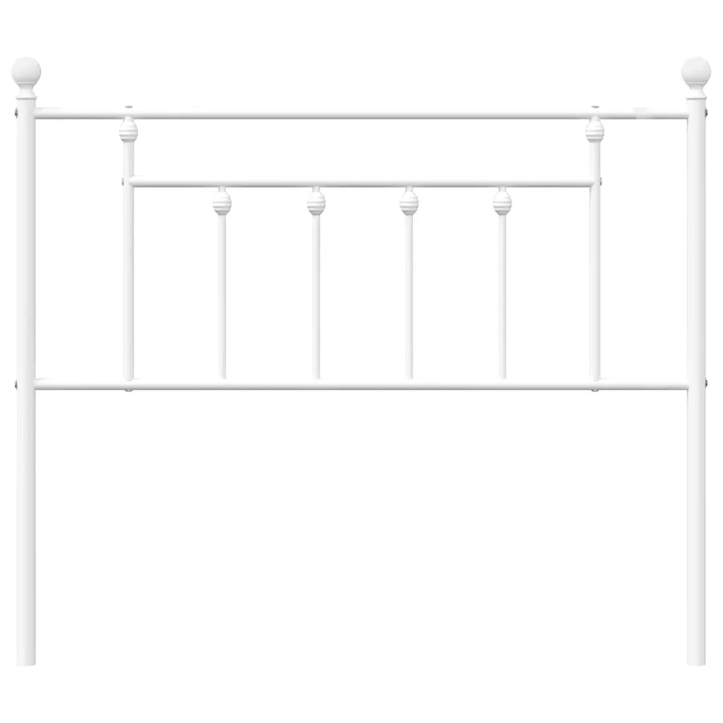 Testiera di Ricambio in Metallo Bianco 100 cm 353615
