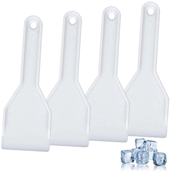 Schrappatrice in plastica - sicura ed efficace - 1 pezzo - bianca