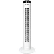 Trade Shop - Ventilatore A Colonna Regolabile Bianco 45 W 3 Velocità Oscillazione Orizzontale Maniglia -