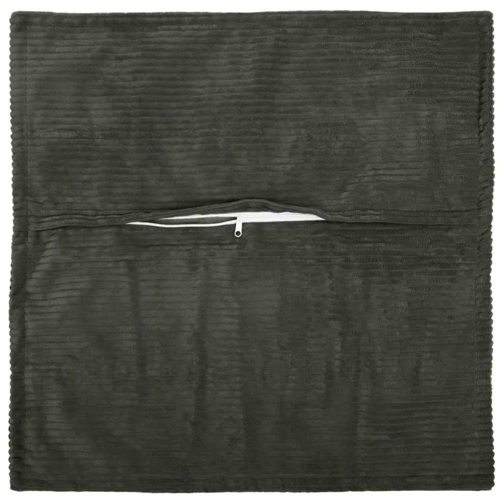 Federa 12 pz HOUTEN Antracite 40 x 40 cm corduroy 916809