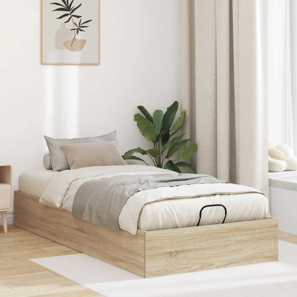 Letto ottomano Rovere Sonoma 193 x 120 x 25 cm Truciolare