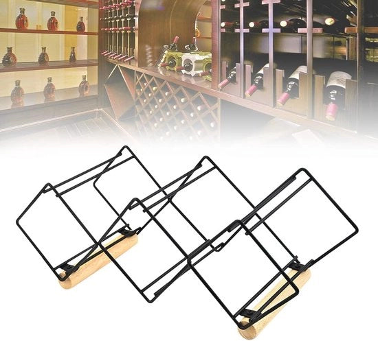 Wijnflessen, supporto libero, astuccio per bottiglie con contenitori in vetro, per cucina, bar, Wijnrek 

Nota: se necessario, possiamo specificare il modello o il codice prodotto.