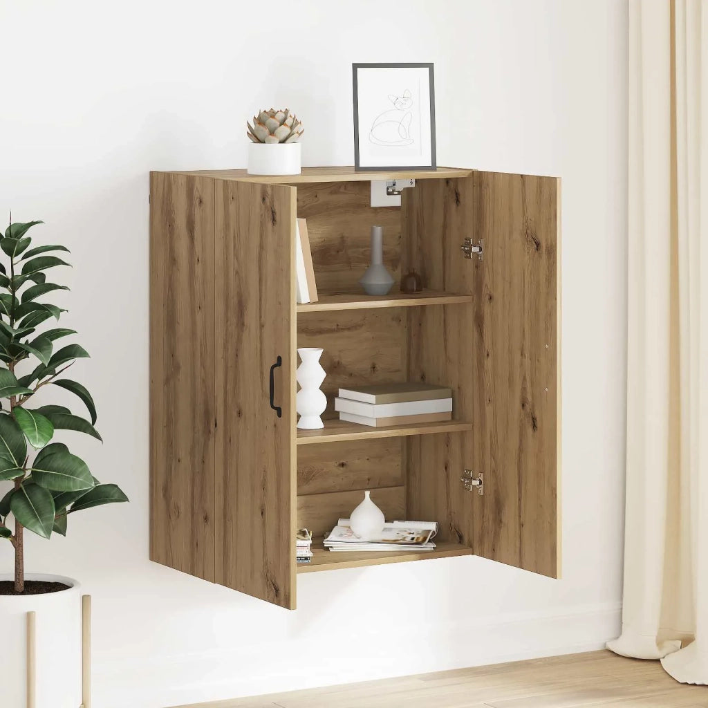 Armadietto a muro Rovere artigianale 69,5 x 34 x 90 cm 879463