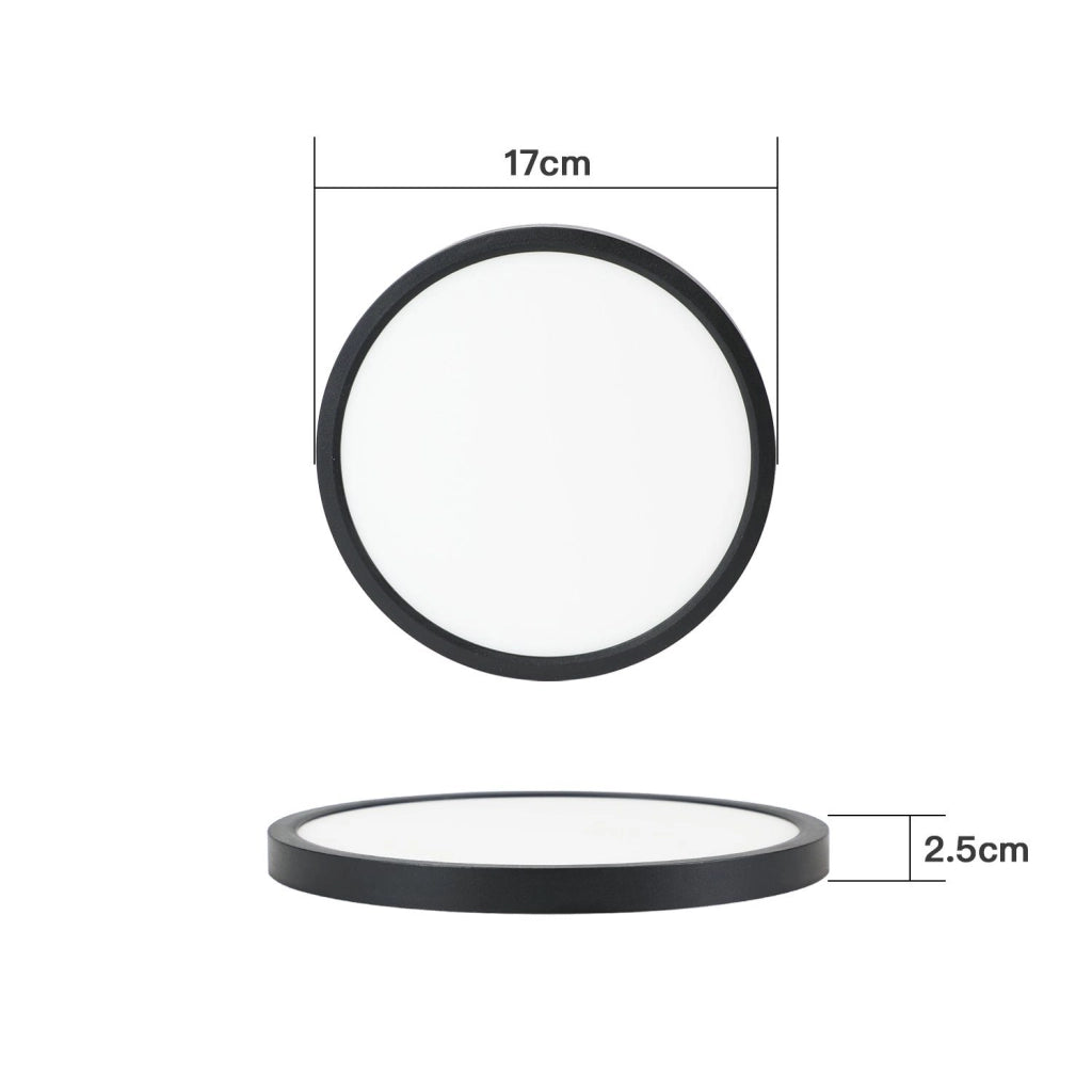ZMH Lampada da soffitto plafoniera LED moderna 18cm per soggiorno cucina corridoio balcone camera letto