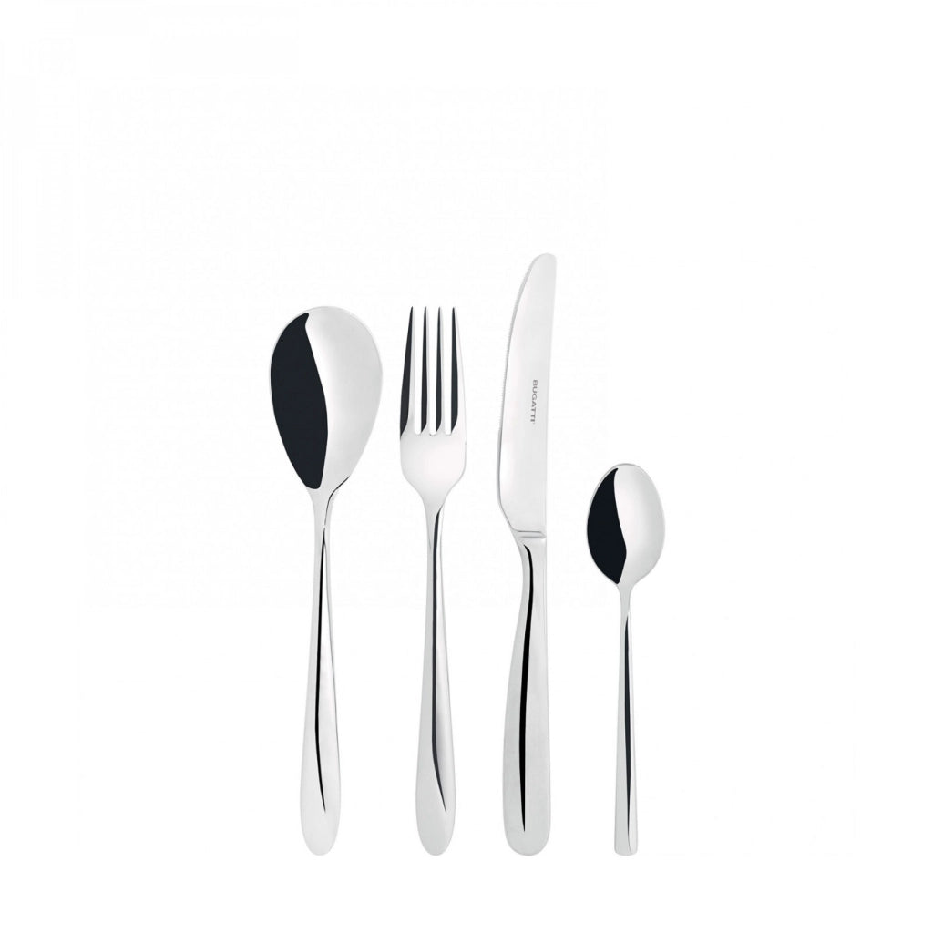 CAPRICCIO, Posate Set 24 Pz, Scatola con Finestra, Casa Bugatti