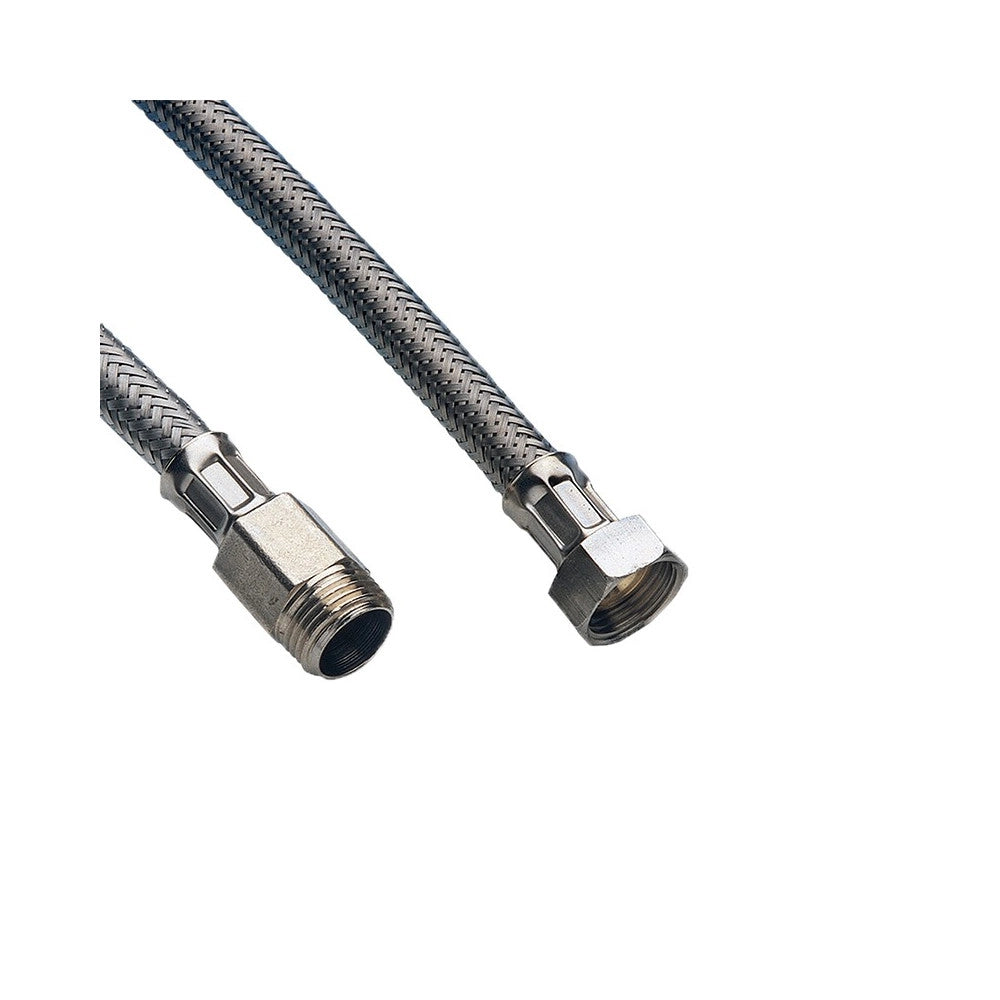 Flessibile acqua prolungato mf 1/2 x 1/2 x 30cm rivestimento in acciaio inox per rubinetto