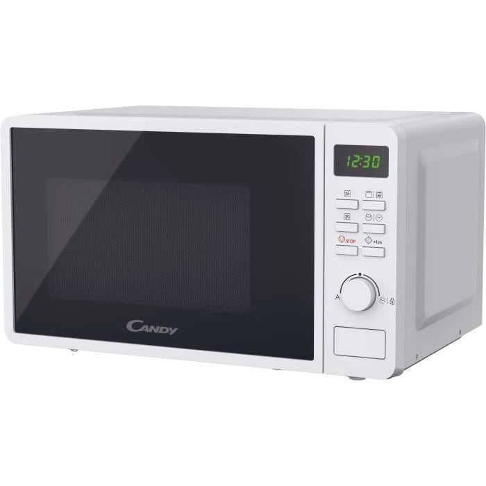 CMGA20SDLWLI Microonde CANDY Idea Grill - 20 L - MO: 700 W - Grill: 800 W - IU digitale - 5 livelli di potenza - Bianco