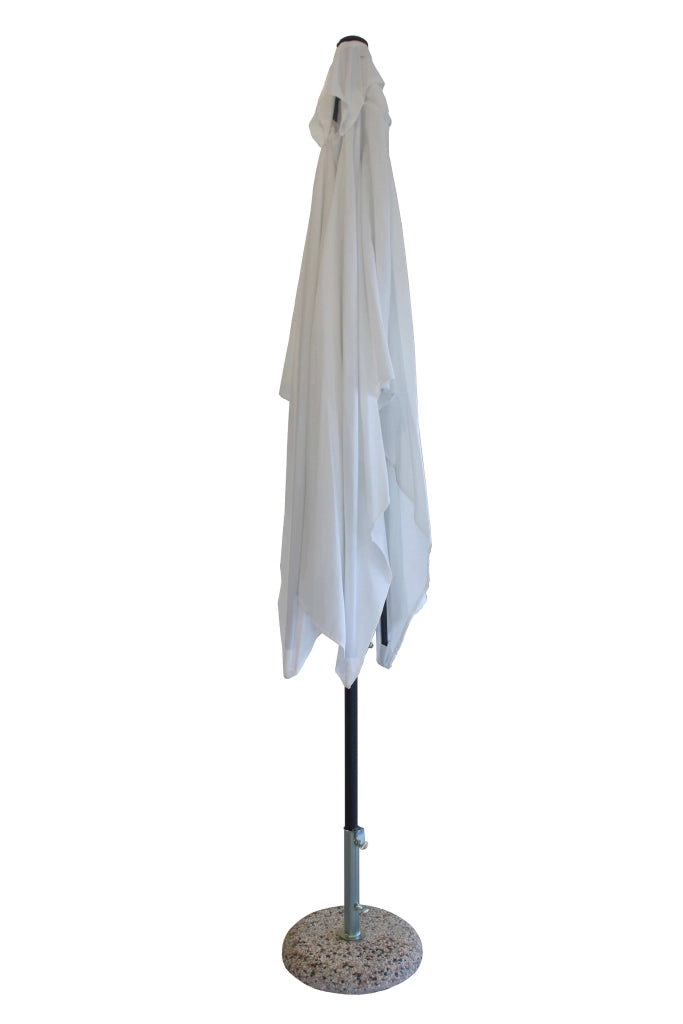 OMBRELLONE POLY ECO CON TELO BEIGE 2 X 3 MT