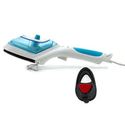 Trade Shop - Ferro Da Stiro 3in1 1000w A Vapore Verticale Anti-gocciolamento Con Spazzola Levapelucchi -