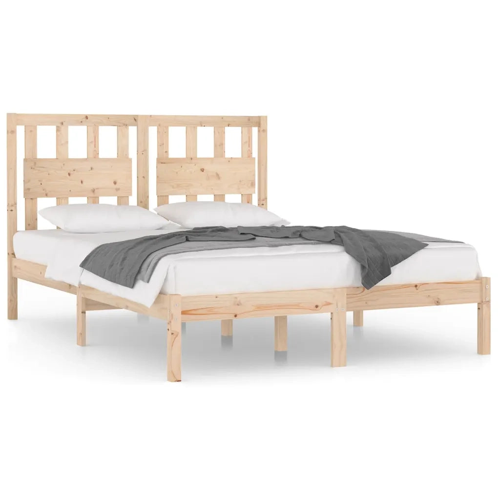 Giroletto-Struttura Letto in Legno Massello di Pino 120x200 cm 623527