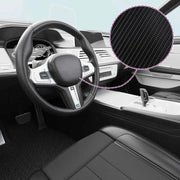 Pellicole per Auto 2 pz 4D Nero 100x150 cm+50x150 cm 210721