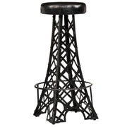 Sgabelli da Bar 2 pz in Vera Pelle 247660