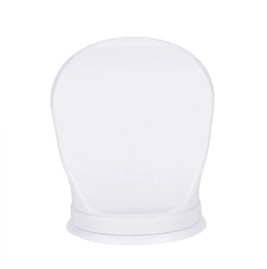 Supporto Antiscivolo per la Doccia - Standard di Supporto per il Piede - Aiuto per la Mobilità - Appoggio per la Caviglia - Utilizzo in Bagno - Materiale Plastico Bianco - Aiuto per la Doccia