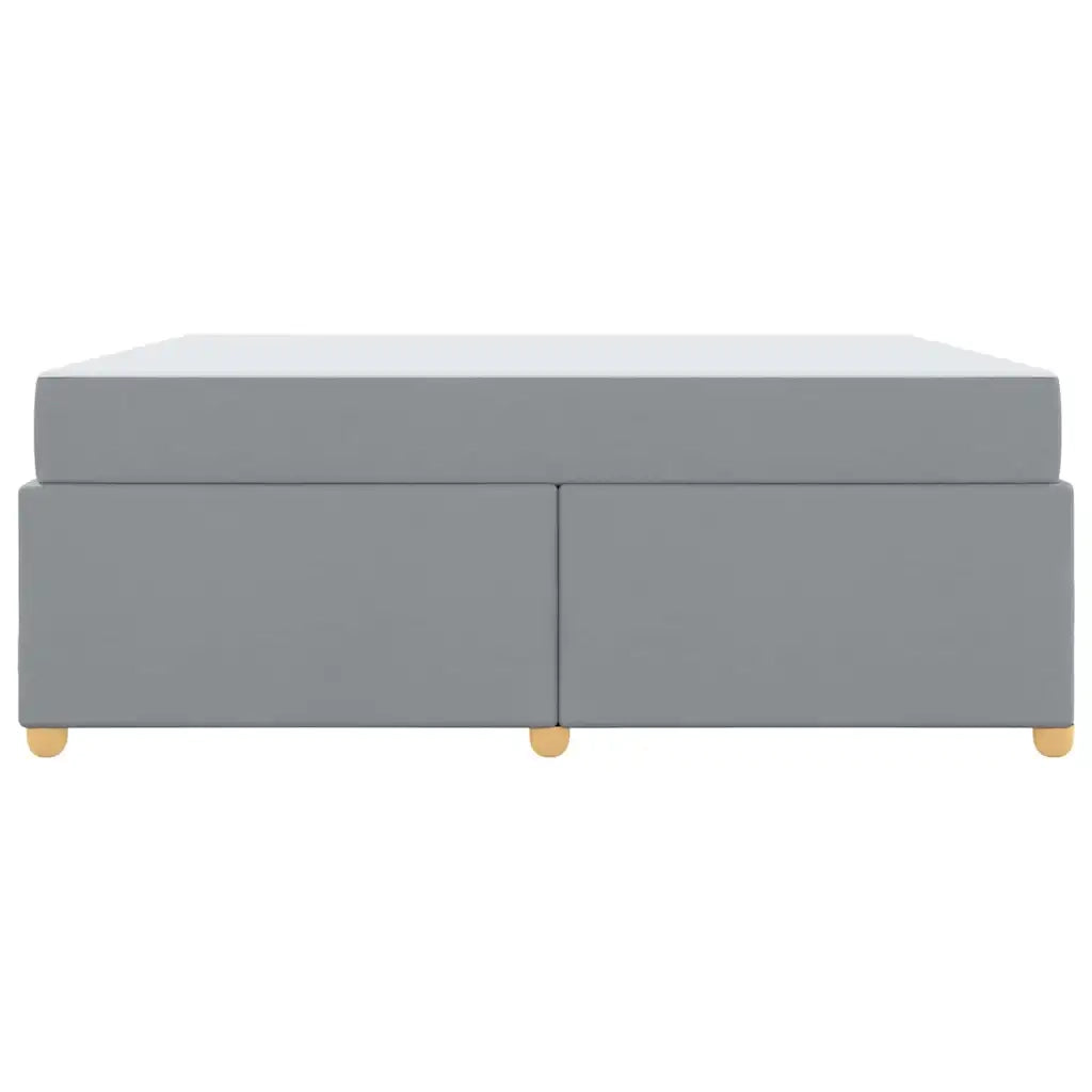 Struttura del letto Grigio chiaro 180 x 200 cm Tessuto