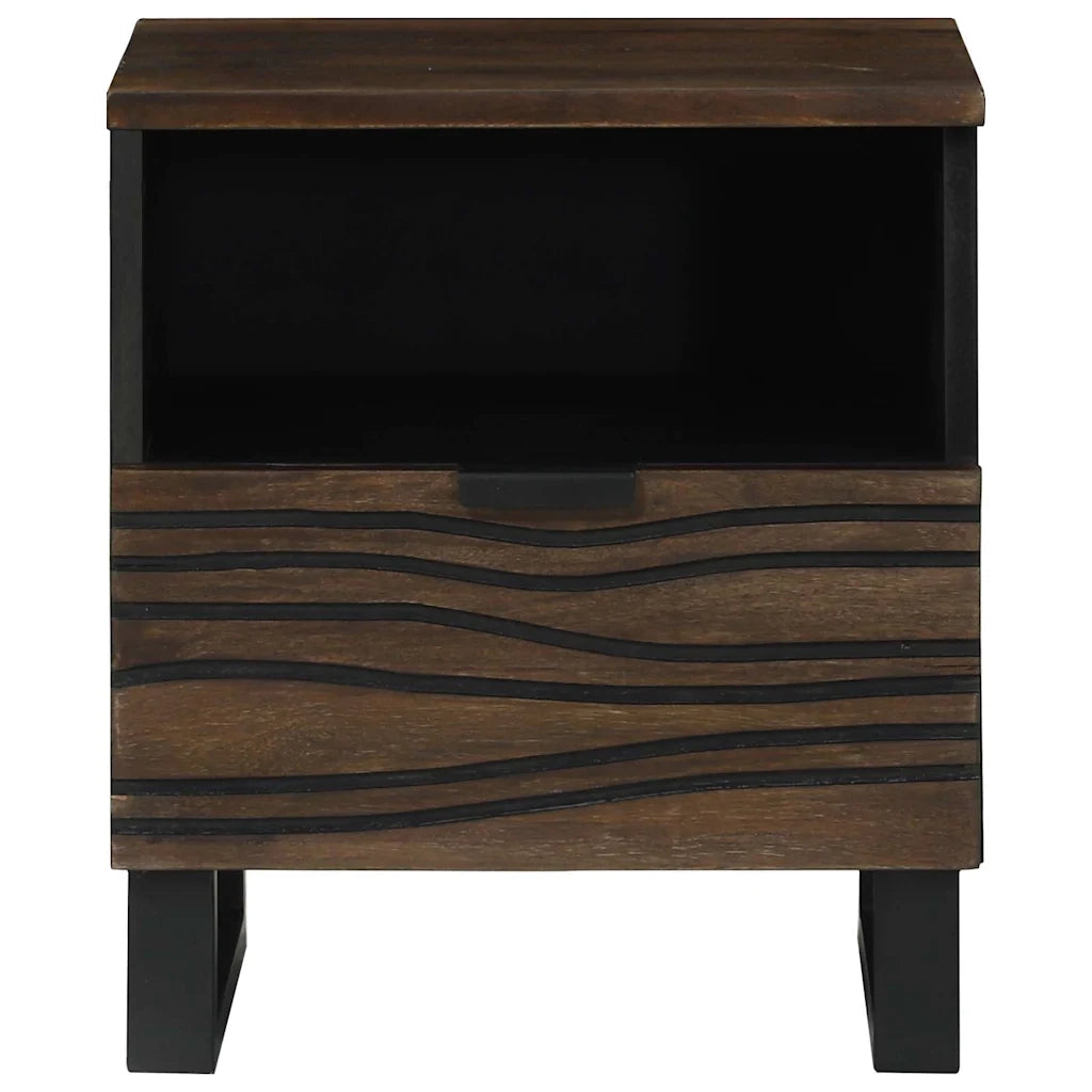 Armadio da Notte con cassetto 2 pcs Noce 40 x 33 x 46 cm 4018015