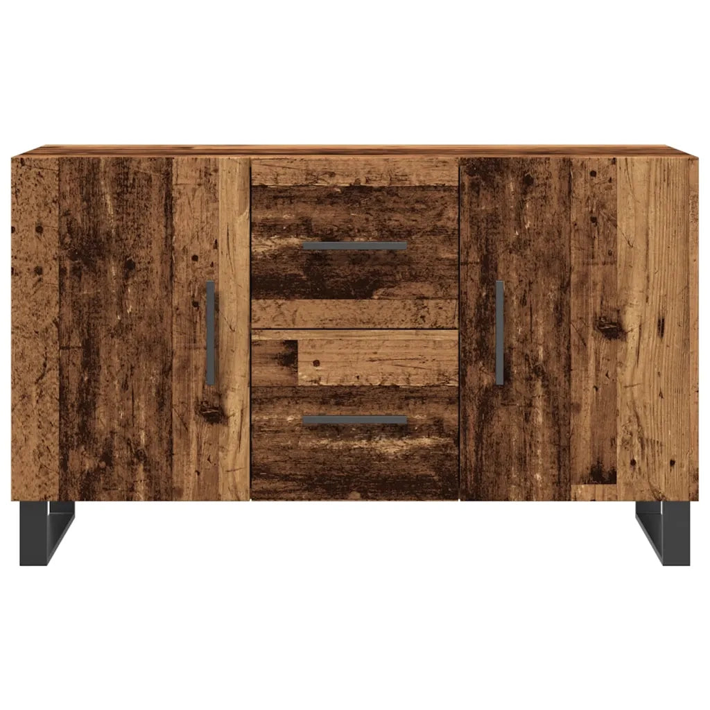 Credenza Legno Antico 100x36x60 cm in Legno Multistrato 857324