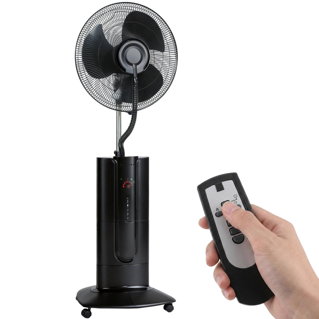 Ventilatore a colonna nebulizzatore ¨C zephmum ¨C nero 130 cm 100 W