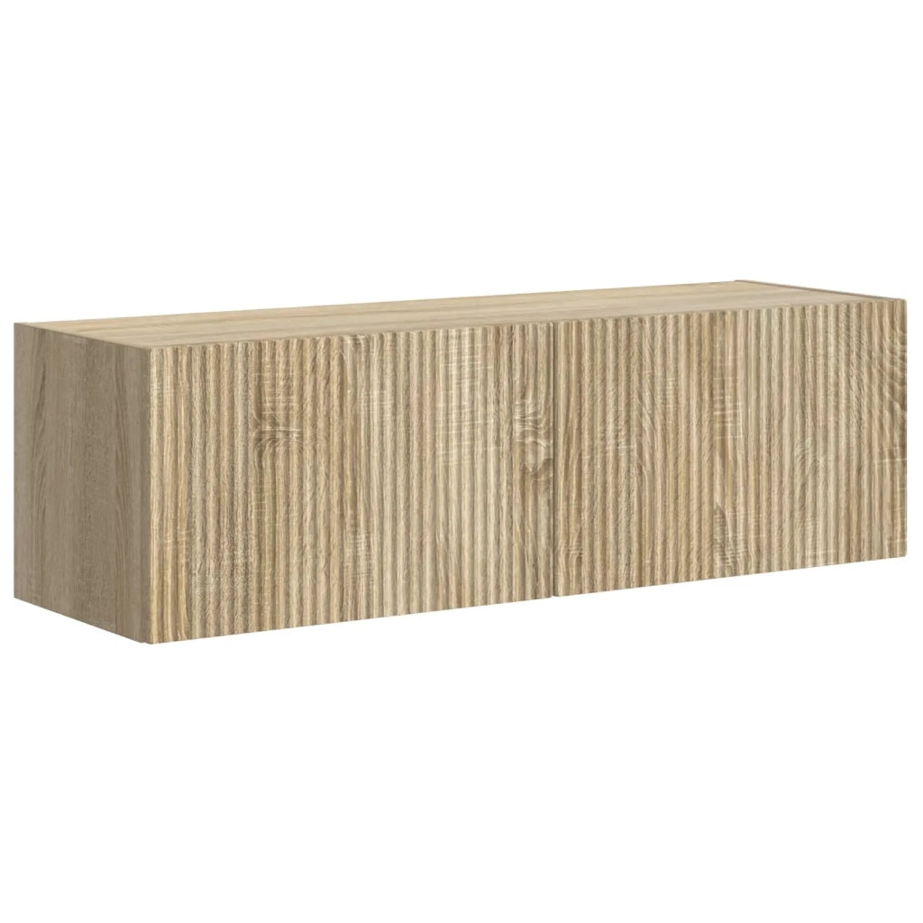 Set di Mobiletto da TV a Parete 6 pcs Rovere Sonoma 3408954