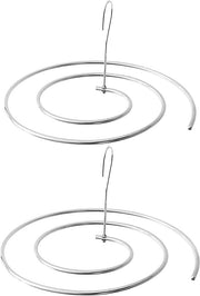 Hanger a spirale per lenzuola, coperte, copriletto, tovaglie, coperture per divano, coperte per tavolo, sciarpe, cappucci in acciaio inossidabile 304, pacchetto 2.