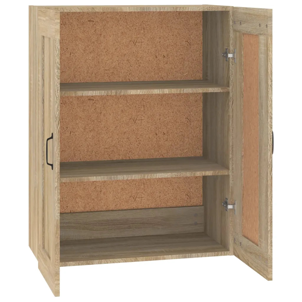 Armadietto Pensile a Parete Rovere Sonoma 69,5x32,5x90 cm 812306