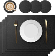 Set di assorbenti per tavolo - Accessori da tavola - Assorbenti per tavolo - Assorbenti per tavolo resistenti al calore - Anti-slip - Sostegni per tavolo - Rimovibili