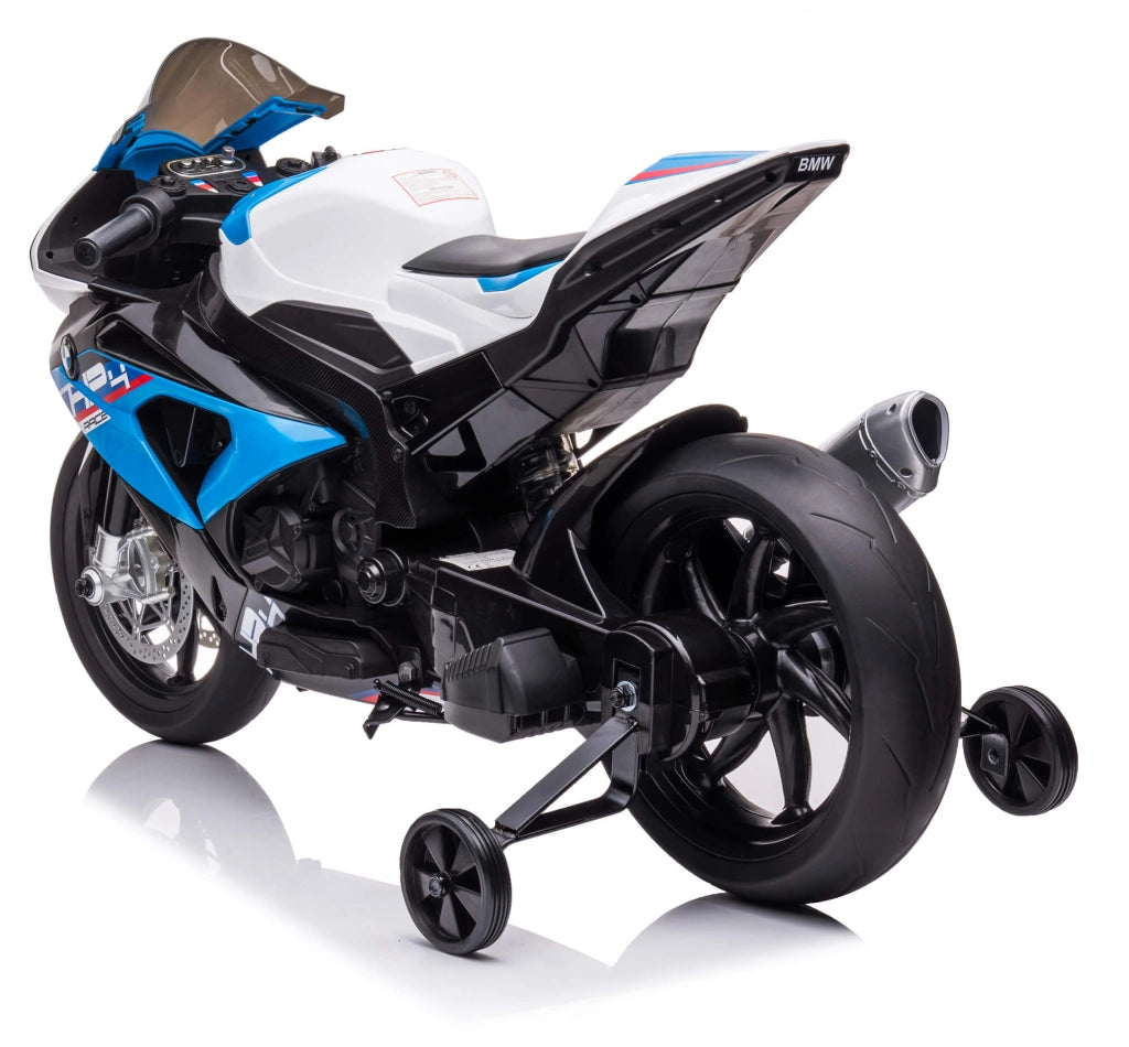 Moto Elettrica per Bambini 12V con Licenza BMW HP4 Race Blu