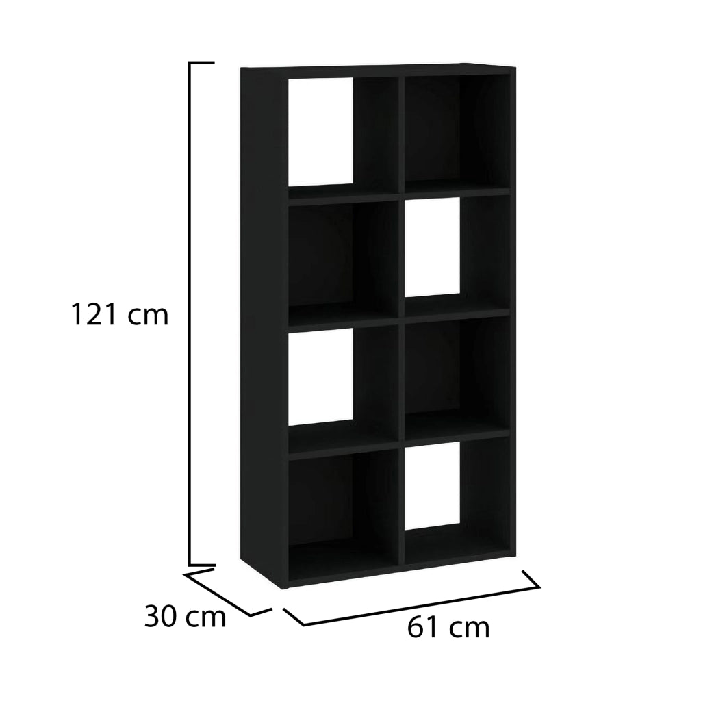 Biblioteca Lifatila, Libreria 6 Ripiani, 61x30x121h cm Beige