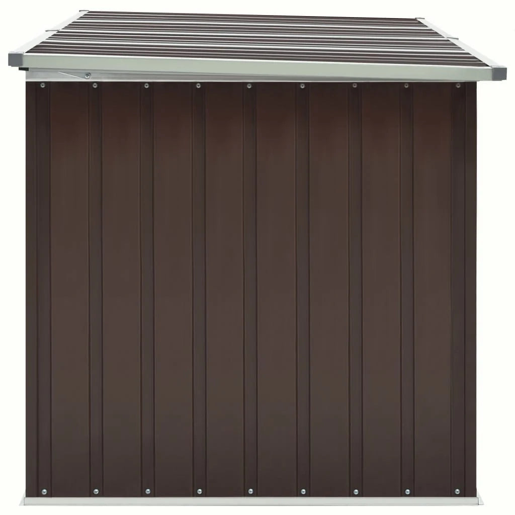 Contenitore/box da giardino 171 x 99 x 93 cm marrone 02_0013099