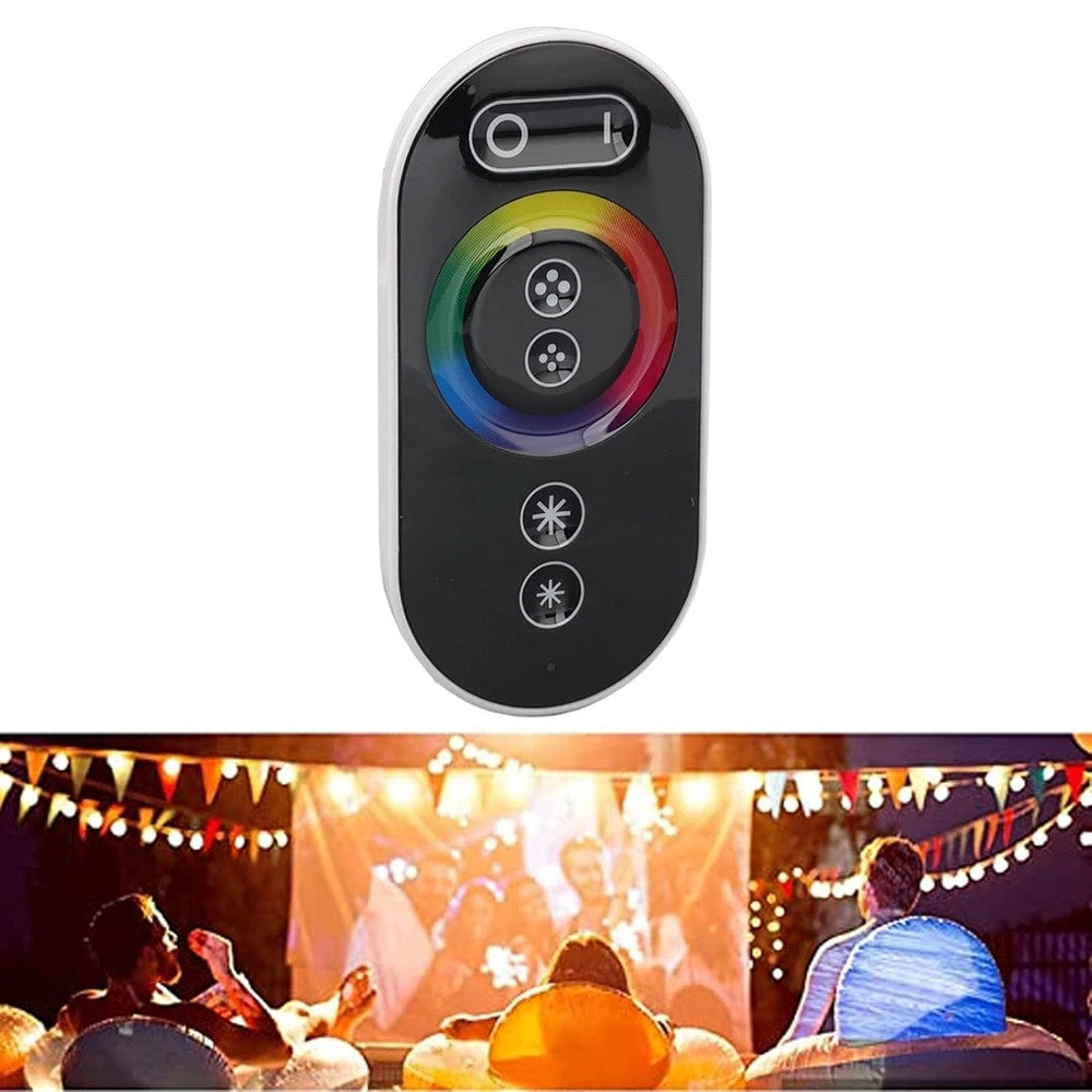 Trade Shop - Controller Per Strisce Led Rgb 12v/24v Interruttore Dimmer A 3 Vie Con Telecomando F53 -