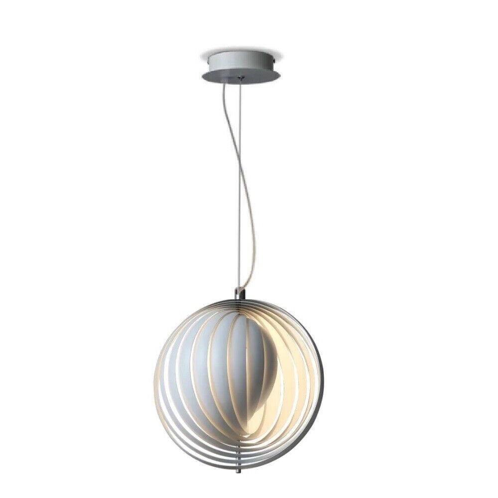 Lampadario a sospensione moderno in ferro Bianco da soffitto con attacco E27