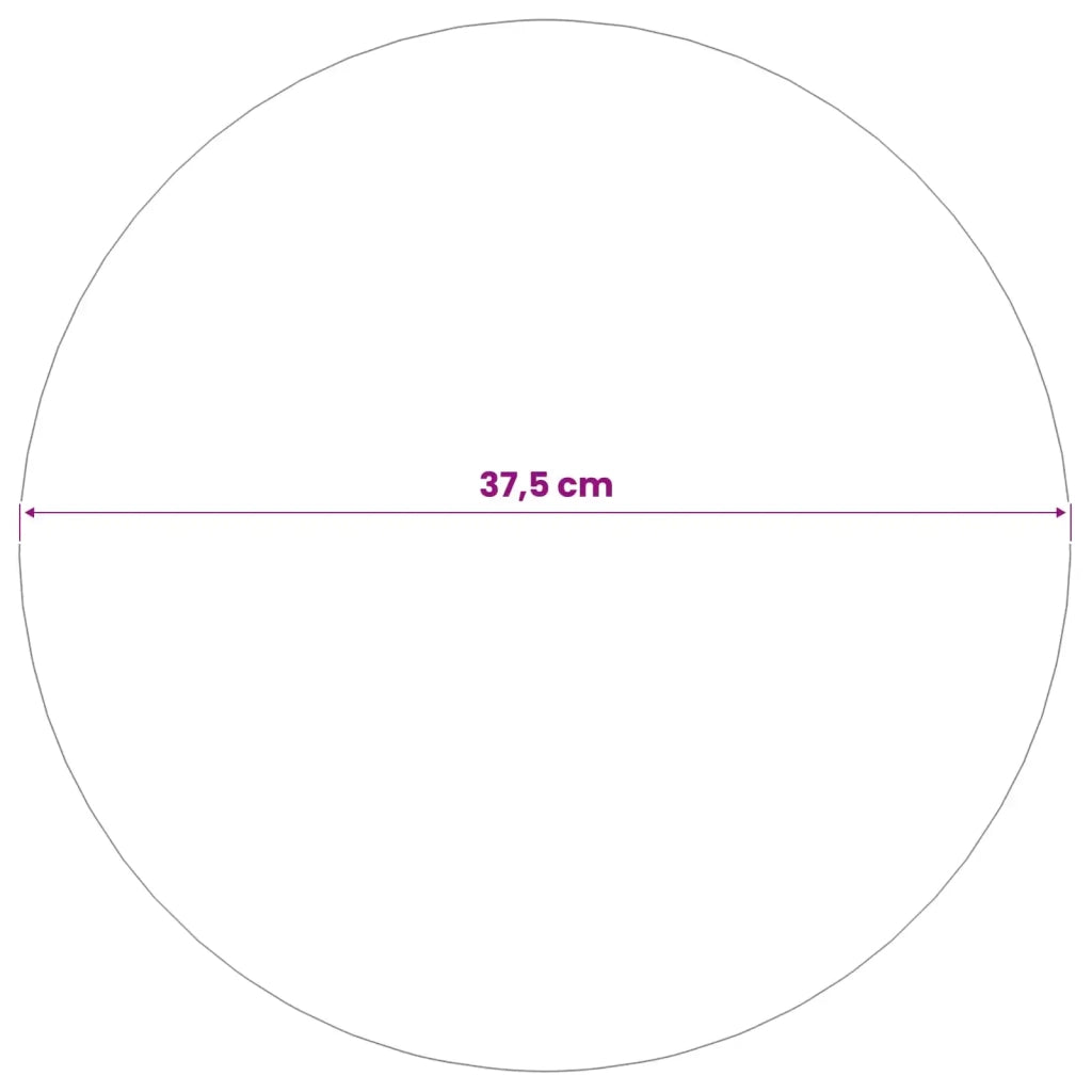 Palla Spazzolata Ø 37,5 cm Argento Acciaio Inossidabile 201 42008418