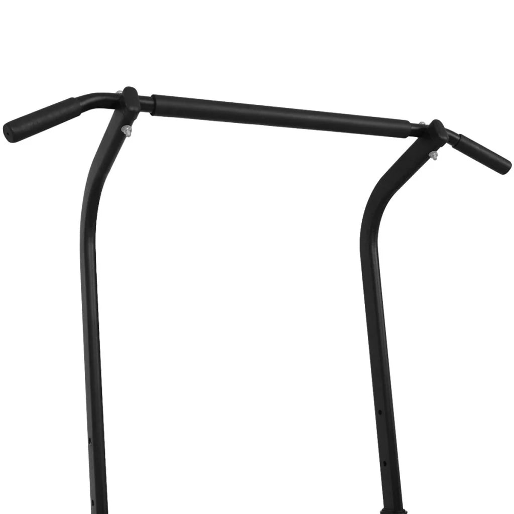 Torre di sollevamento pesi 182 - 235 cm sport fitness nero 02_0000039